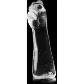 Dark Crystal Fisting Dildo 29 x 8,5 cm - transparant