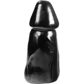 Dark Crystal XXL Dildo 24,5 x 9,5 cm - zwart