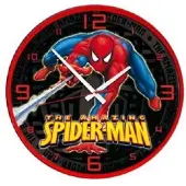 Spider-man Spiderman klok XL 32cm!