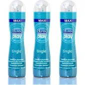 Durex Play Pleasure Gel Tingle - Glijmiddel - 3 x 100 ml