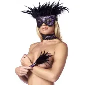 Rimba - Satin look domina set