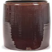 Serax Bloempot Bruin D 38 cm H 38 cm