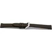 Wow Horlogeband Universeel F346 Leder Donkerbruin 18mm