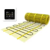 Magnum Elektrische Mat Set 25 m² 25 m² / 3125 Watt Set met MRC-thermostaat | Wit