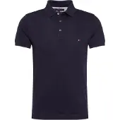 Tommy Hilfiger Shirt 'CORE 1985 SLIM POLO' navy / vuurrood / wit