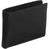 The Chesterfield Brand Leer portemonnee Enzo Billfold Black zwart