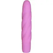 Shots toys Vibrator Silicone Twist - Roze vibrator
