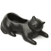 Kikkerland Cosmo The Black Cat Planter (PL14)