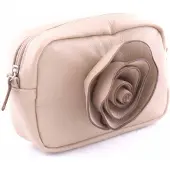Gerard Brinard make-up tasje bloem tasje beige