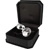 Rimba - Buttplug Klein Met Wit Kristal 3 x 7.3 cm