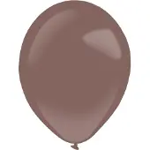Amscan ballonnen metallic 35 cm latex bruin 50 stuks