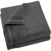 De Witte Lietaer handdoek Excellence 50x100 dark grey