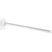 Delabie Opklapbare Be-Line Greep Ø42 L.850 Aluminium Wit