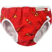 Imsevimse wasbare Zwemluier - Red Fish - XS 4-6 kg - rood