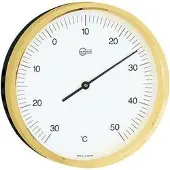 Barigo 820ms - thermometer - messing - analoog - Ø 10 cm