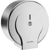Delabie Toiletpapierverdeler voor rol 400 m RVS 304 mat gepolijst
