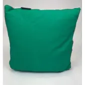 Madison sierkussen 45x45 cm Emerald groen/ecru duo