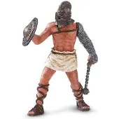 Safari Speelfiguur Gladiator Junior 5 Cm Bruin/grijs