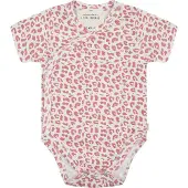 Little Indians Romper Baby korte mouwen | Leopard Rose - 3-6M