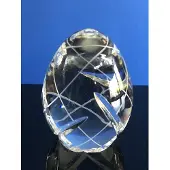 Nee Luxe Kristallen Ei Ornament – Modern Geslepen Design