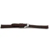 Claudio Calli Horlogeband F350 Croco D.bruin 18x18 mm