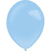 Amscan ballonnen 35 cm latex pastelblauw 50 stuks