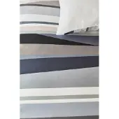 Kardol &Verstraten Rayons Kussensloop - Blauw Grijs 60x70