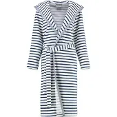 Cawö Badjas 6596 Capuchon Women Donkerblauw-38