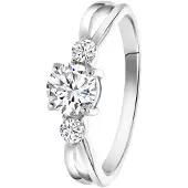 Lucardi Ring zilver