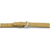 Wow Horlogeband Universeel D339 Leder Beige 14mm