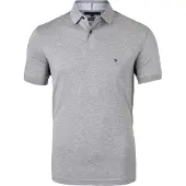 Tommy Hilfiger Regular fit polo grijs
