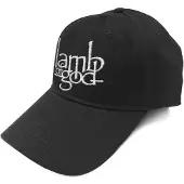Ginza.se Lamb of God - Logo Baseball pet - Zwart