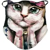 Wild Design Biker sjaals - Biker-sjaal Fashion Cat