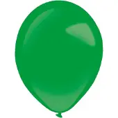 Amscan ballonen 13 cm latex metallic groen 100 stuks