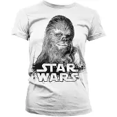 Generique STAR WARS - T-Shirt Chewbacca - GIRLY (M)