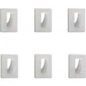 Tiger Haak Tiger Baseline Rectangle S Wit (6 Stuks)