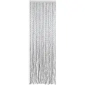 Travellife -Vliegengordijn-Crystal-190x60-cm-wit-en-grijs