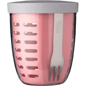 Mepal fruit & veggie pot ellipse - roze roze Kunststof Vershouddoos