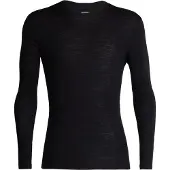 Icebreaker Ondershirt Mens 175 Everyday LS Crewe Black-XXL