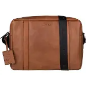Burkely Suburb Seth 14" Messengerbag-Cognac