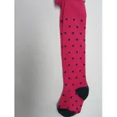 Dirkje collant, panty, kousenbroke fuchia stip marine 12/18 maand
