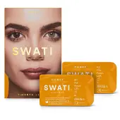 Swati 1 måneds Kontaktlinser Honey