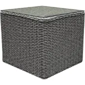 AVH-Collectie Toscane bijzettafel 50x50xH45 cm grijs
