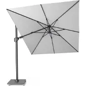 Platinum Zweefparasol Challenger T2 White (350 x 260 cm)