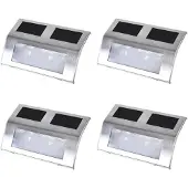 vidaXL Traplampen 4 st solar