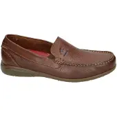 Fluchos -Heren - bruin donker - mocassins - maat 46