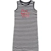 Blue Seven - Jurk meisjes - Navy white - Maat 164