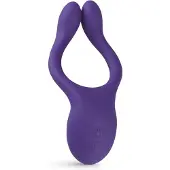 Teazers - Partner Multifun Koppel Vibrator - Oplaadbaar - Vibrator - Vibrators voor Vrouwen en Mannen - Sex Toys voor Vrouwen - Vibrators - Koppeltoy - Clitoris Stimulator - Paars