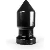 Zizi - Frotsju - Buttplug - 13,5 x 6 cm - zwart