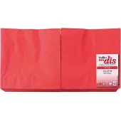 Take dis Servetten 2-Laags Rood | Grote verpakking 250 Stuks |
